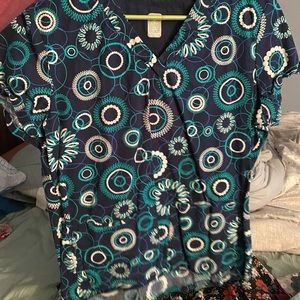 Large scrub top